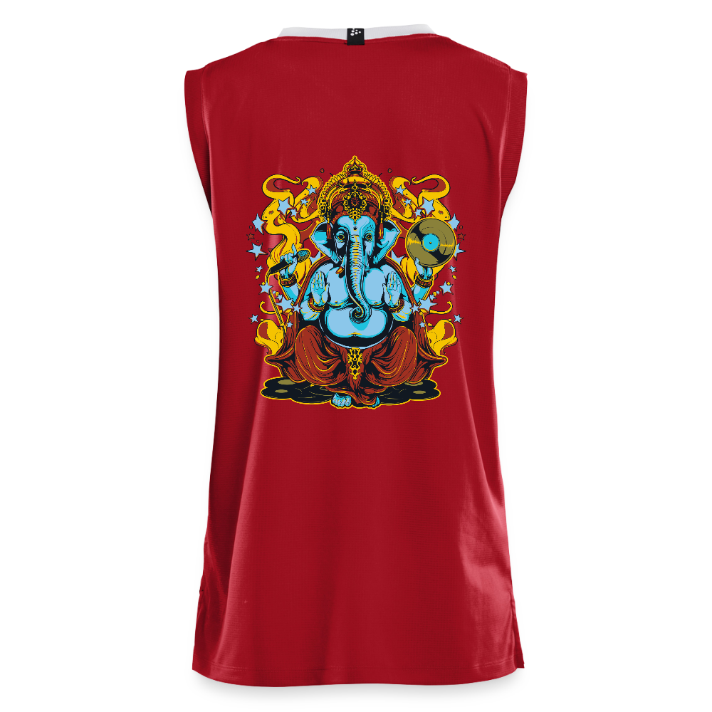 CRAFT Progress vrouwen basketbalshirt - donkerrood