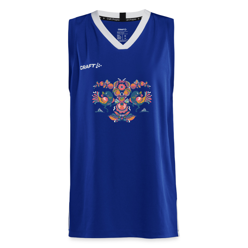 CRAFT Progress teenager basketbalshirt - koningsblauw