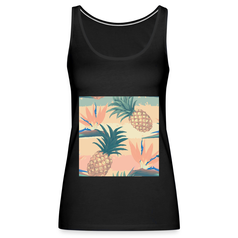 Vrouwen Premium tank top - zwart
