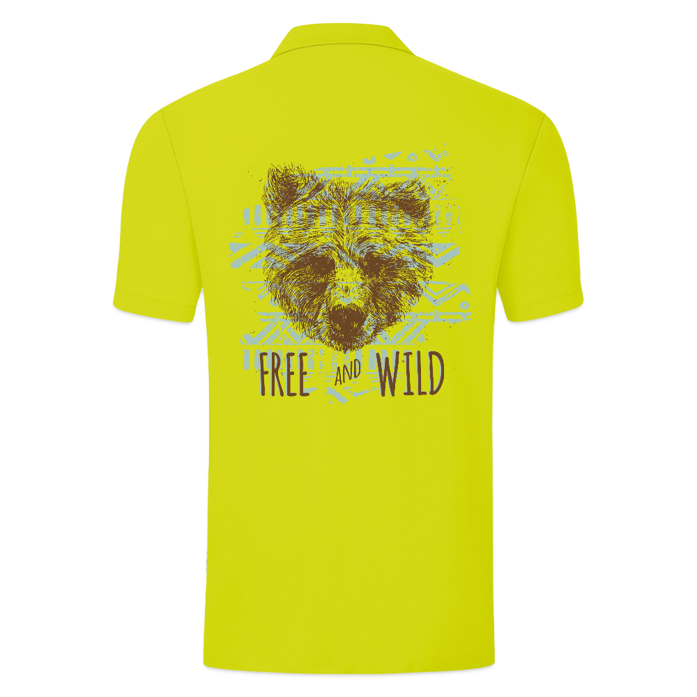 JAKO Kinderpolo Organic - limegroen