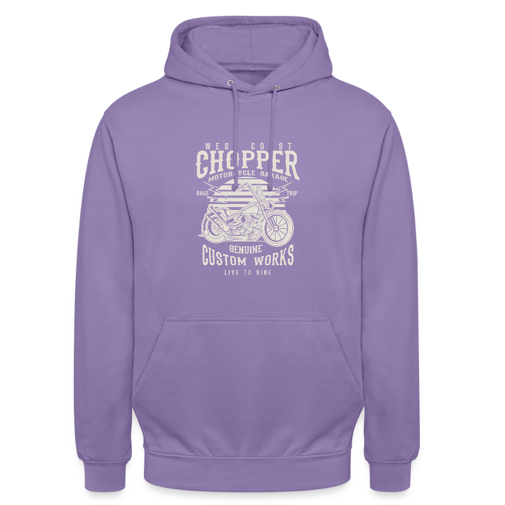 Hoodie unisex - lavendel