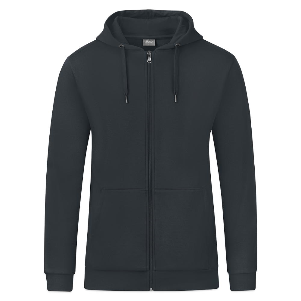 JAKO Ziphoodie Organic - houtskool