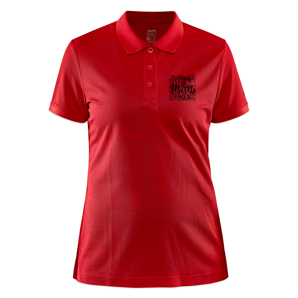 CRAFT Core Unify damespolo - rood