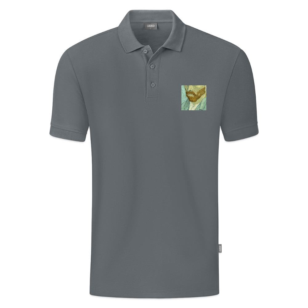 JAKO Mannen Polo Organic - grijs