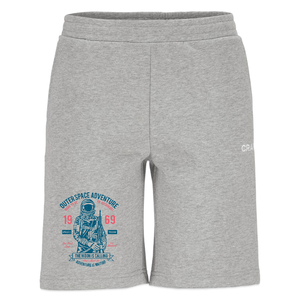 CRAFT Community 2.0 sweatshorts - grijs gemêleerd