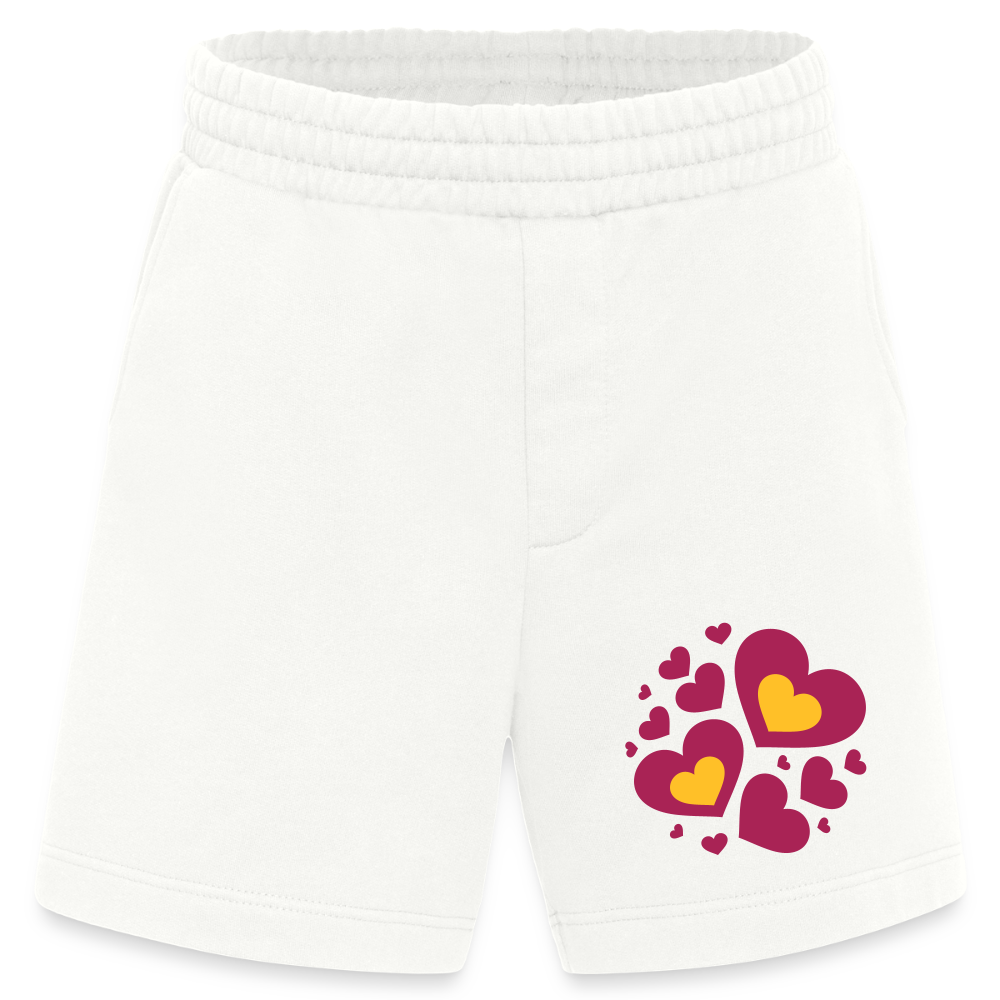 Heavyweight organic shorts made in EU - OFF WHITE