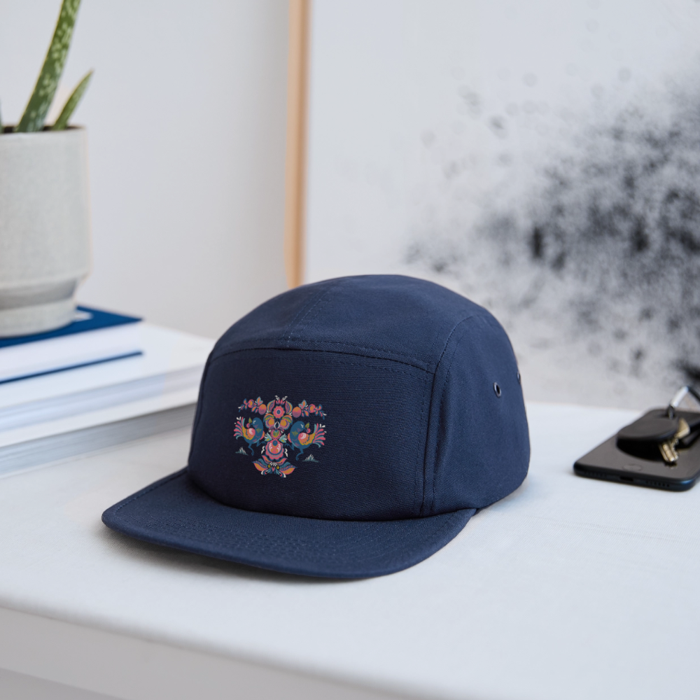 Canvas camper pet - navy