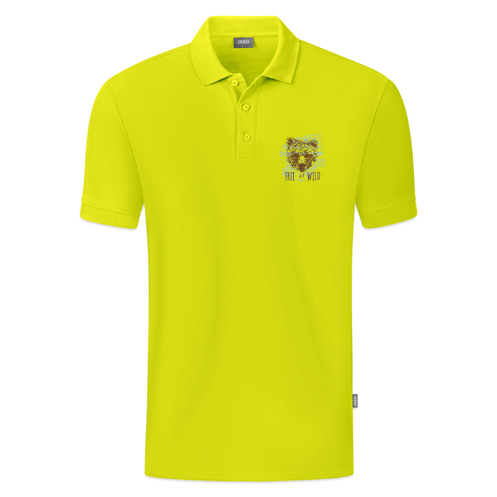JAKO Teenager polo Organic - limegroen