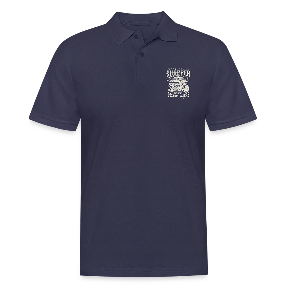 Mannen poloshirt - navy