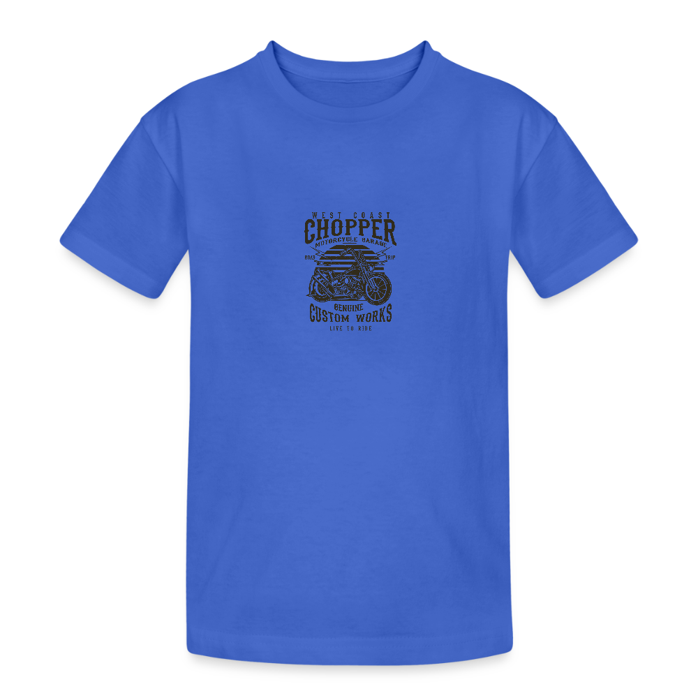 Kinderen Heavy Cotton T-shirt - koningsblauw