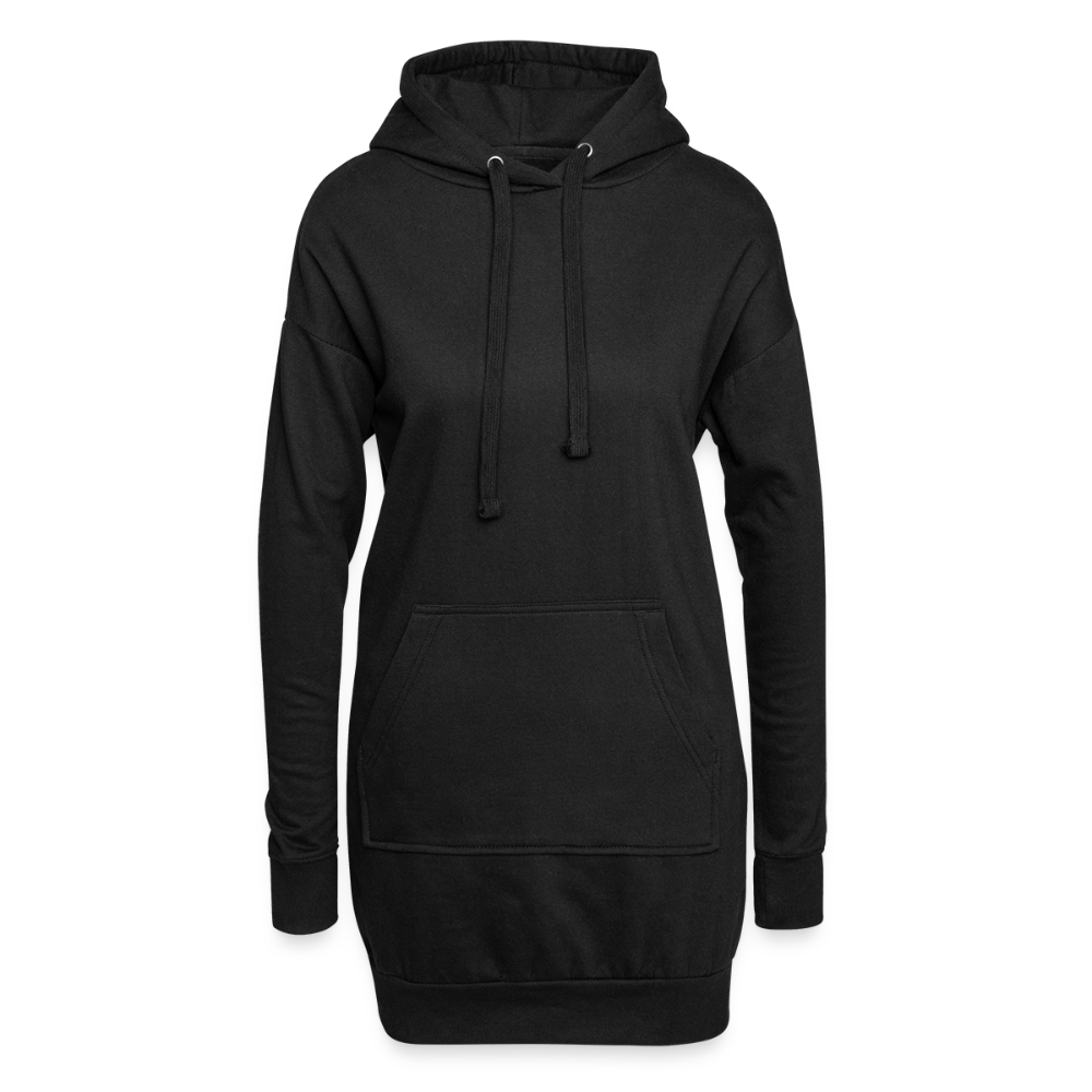Hoodiejurk - zwart