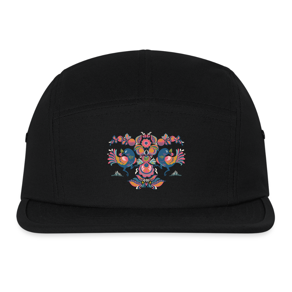 Canvas camper pet - zwart