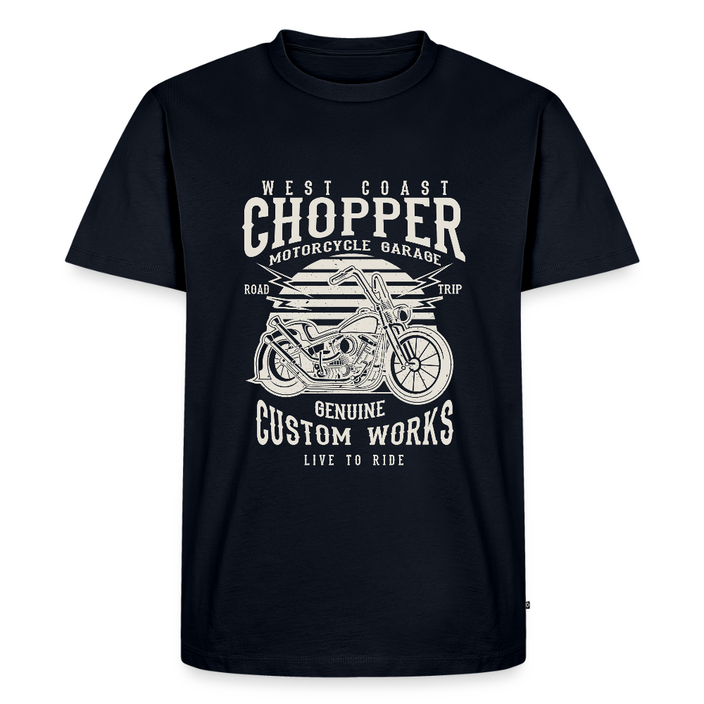Mannen Premium T-shirt - navy
