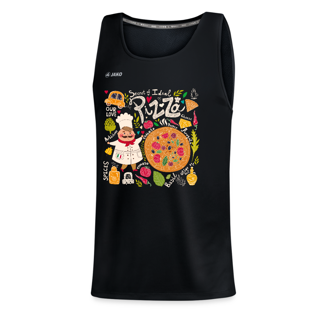 JAKO Teenager tanktop Run 2.0 - zwart