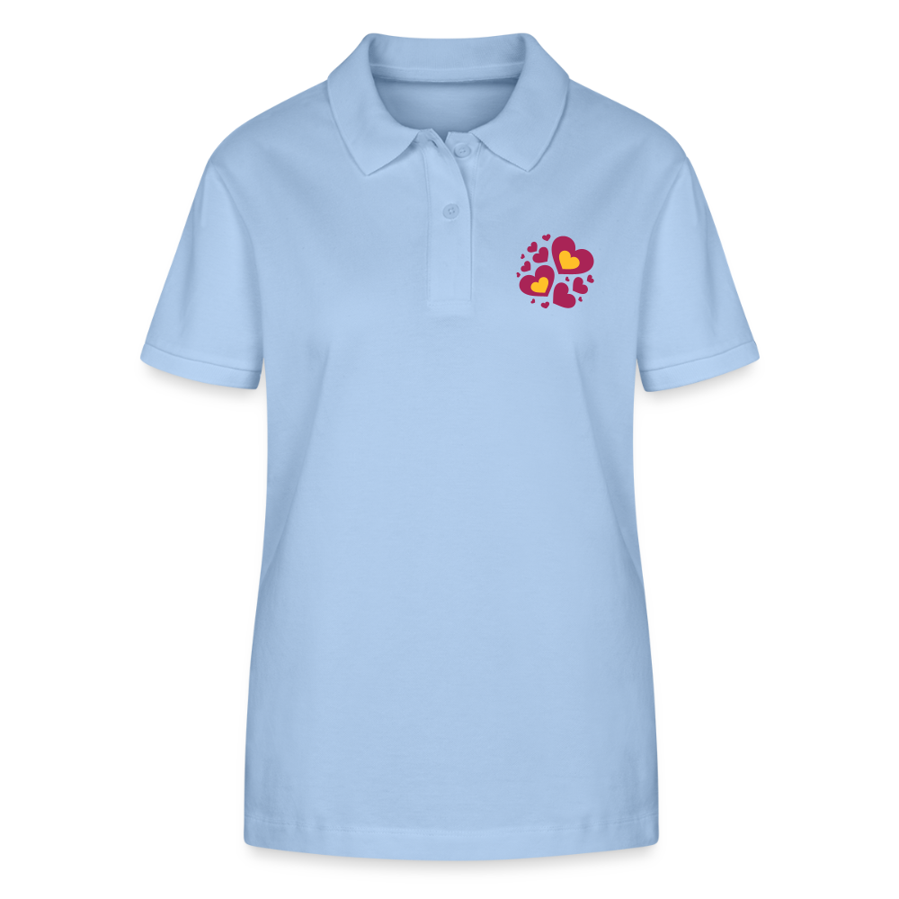 Stanley/Stella Vrouwen bio poloshirt ELLISER - sky blue
