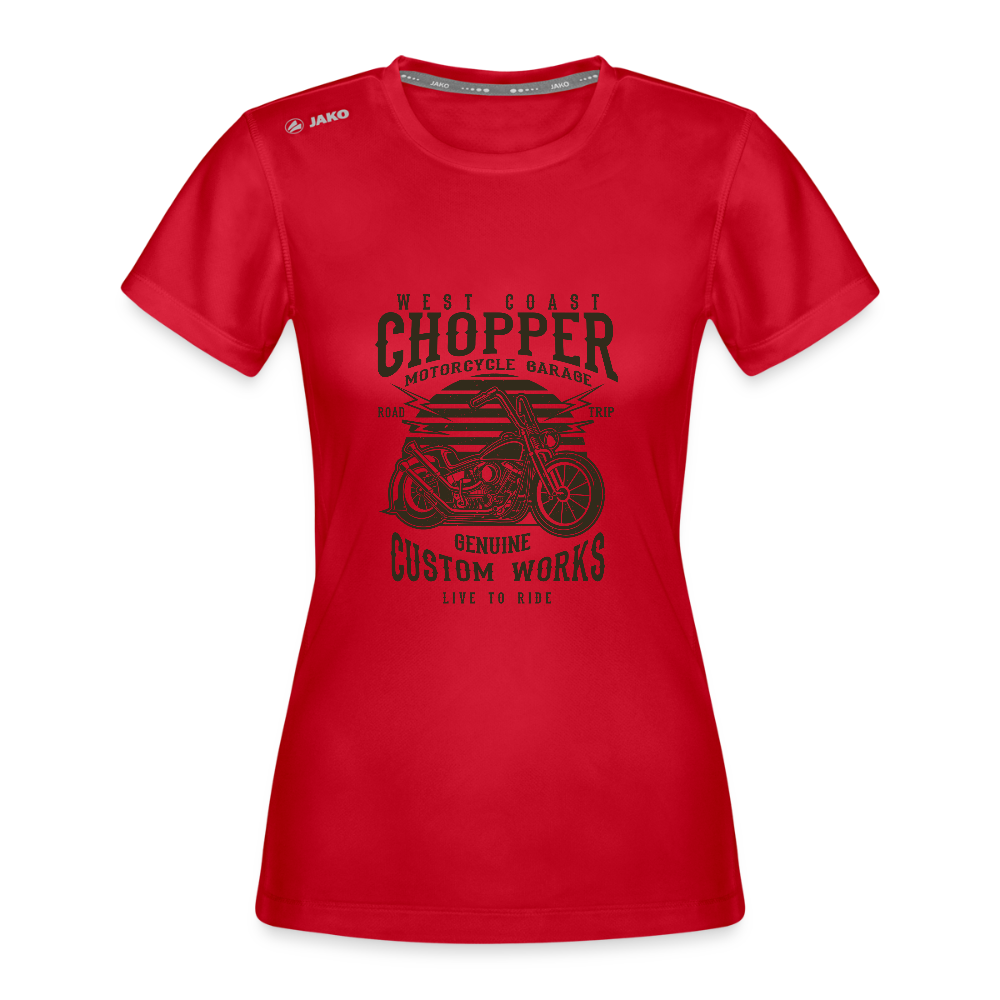 JAKO Vrouwen T-shirt Run 2.0 - rood