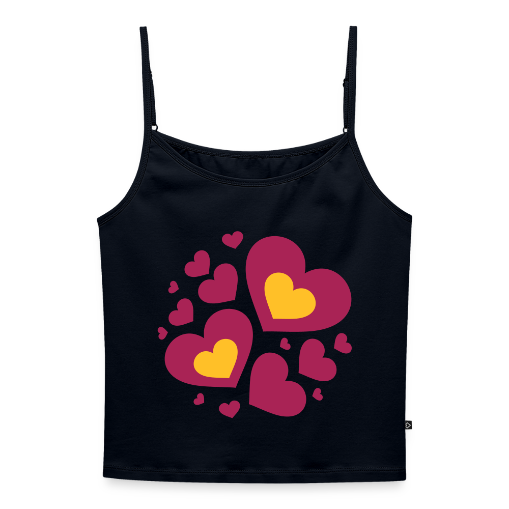 Vrouwen spaghetti-tanktop - navy