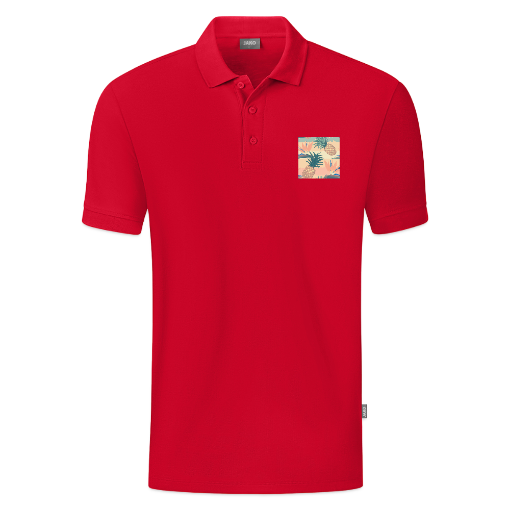 JAKO Mannen Polo Organic - rood