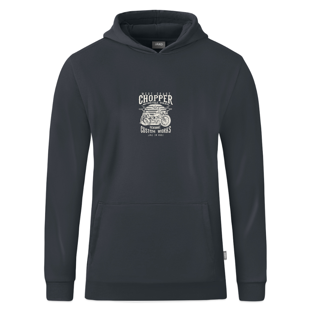 JAKO Kinderhoodie Organic - houtskool