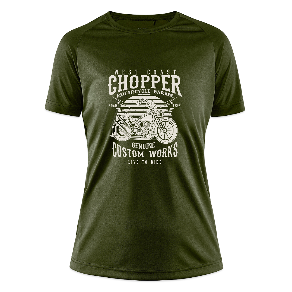 CRAFT Core Unify vrouwen training-T-shirt - mosgroen