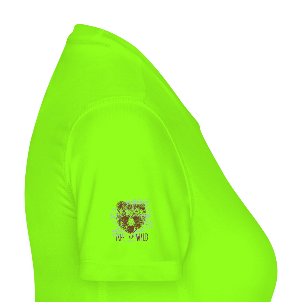 JAKO Vrouwen T-shirt Run 2.0 - neongroen