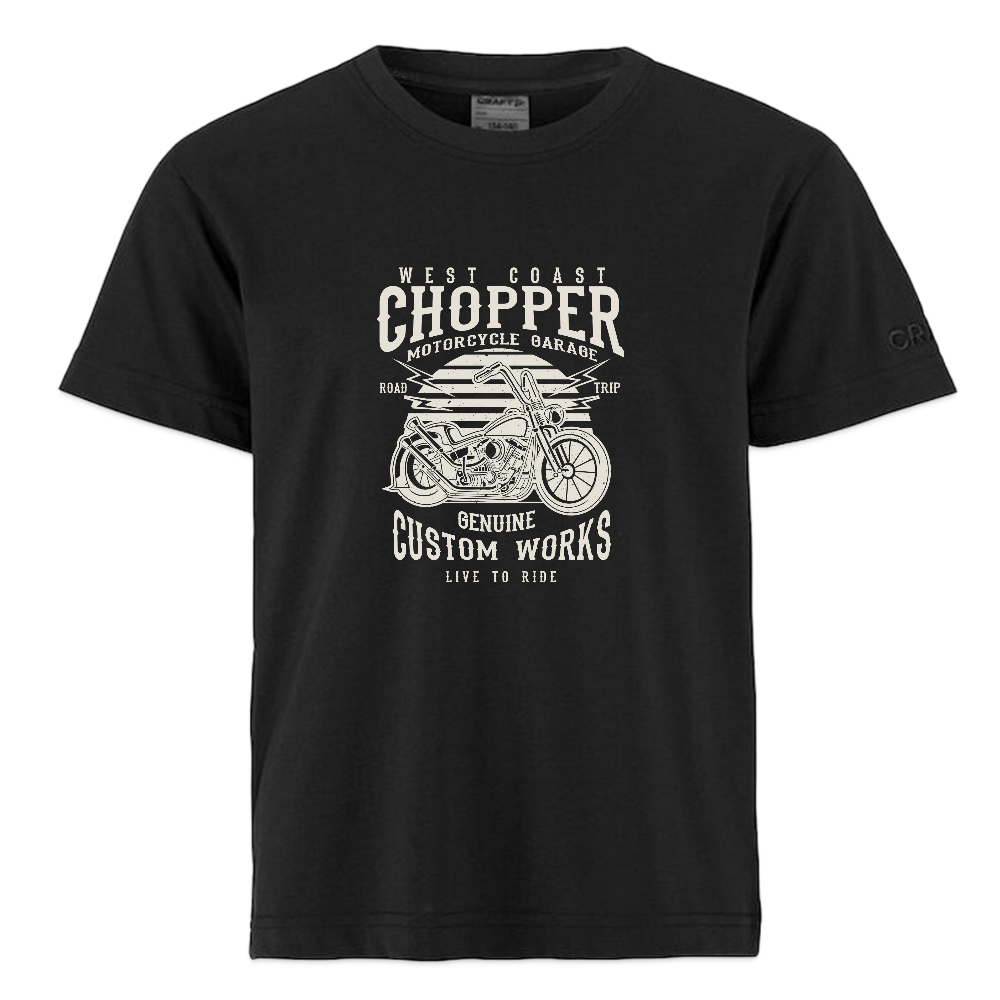 CRAFT Community 2.0 tieners T-shirt - zwart