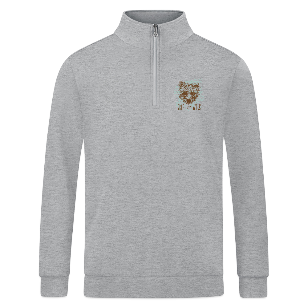 JAKO Ziptop Organic - grijs gemêleerd