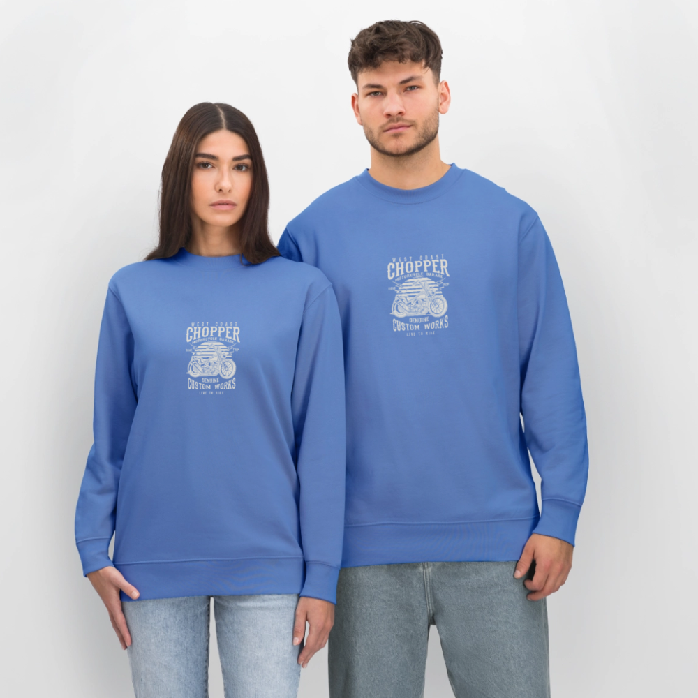 Stanley/Stella Uniseks bio-sweatshirt CHANGER - blauw