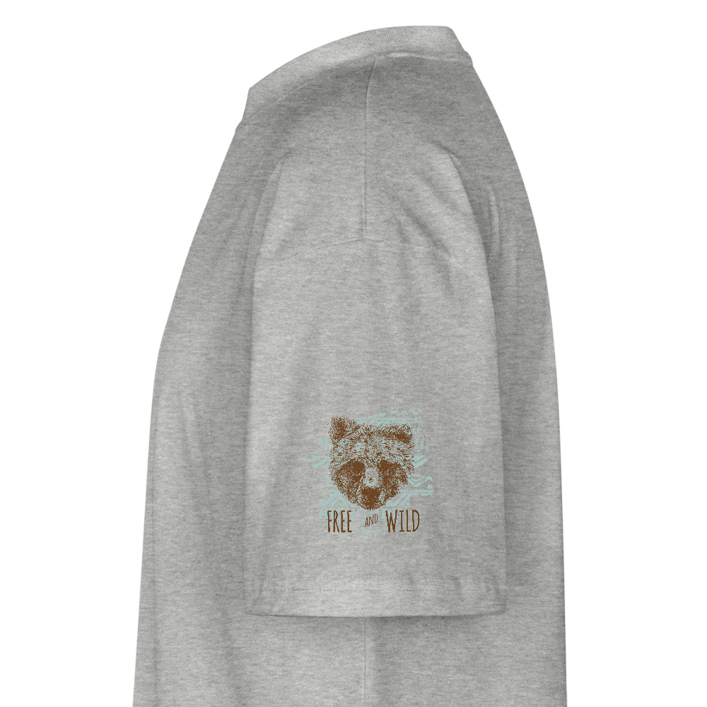 Stanley/Stella Uniseks oversized bio T-shirt Blaster - grijs gemêleerd
