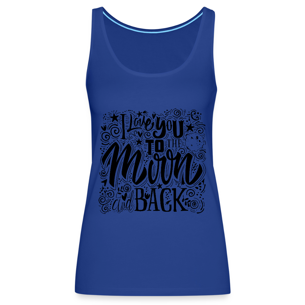 Vrouwen Premium tank top - koningsblauw