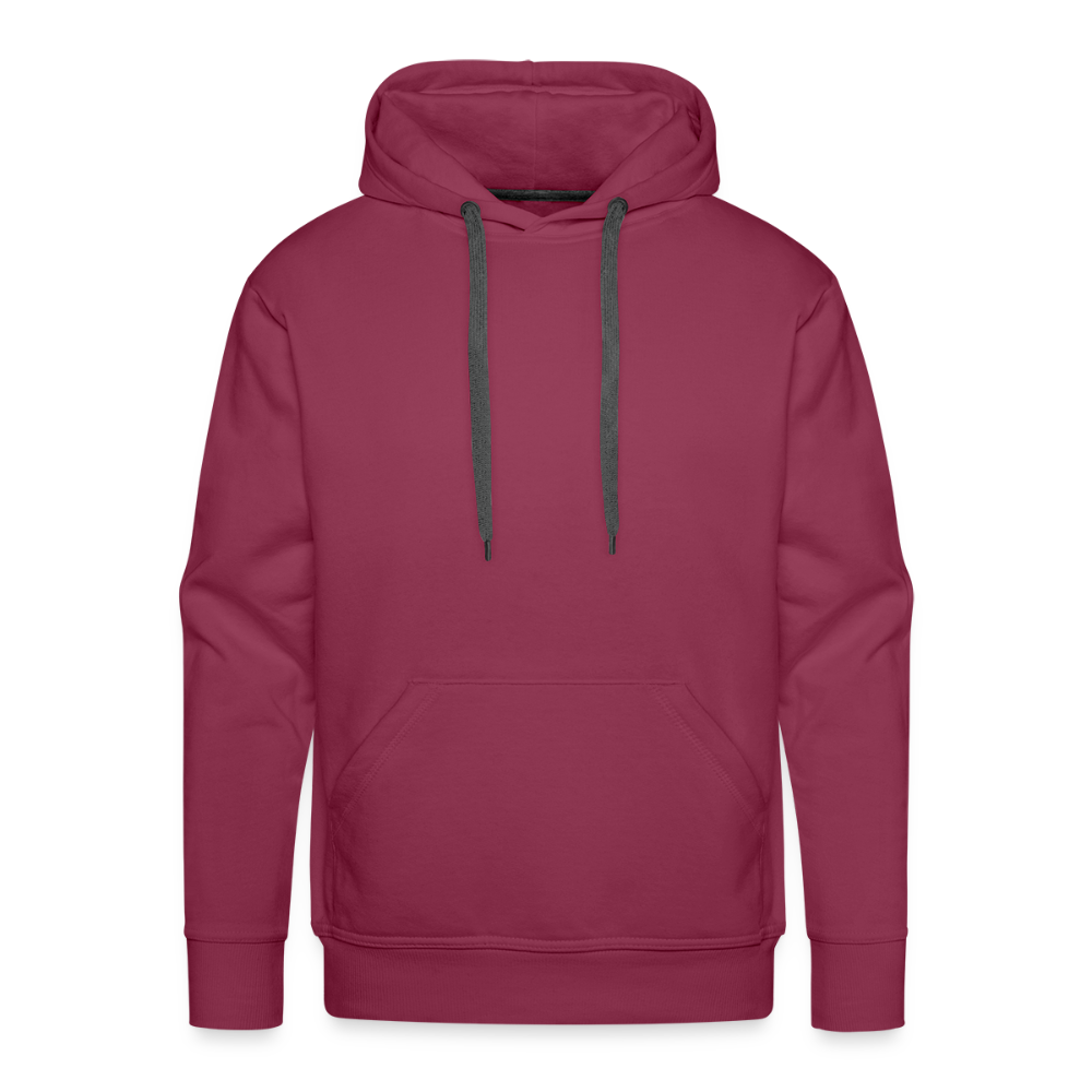 Mannen Premium hoodie - bordeaux