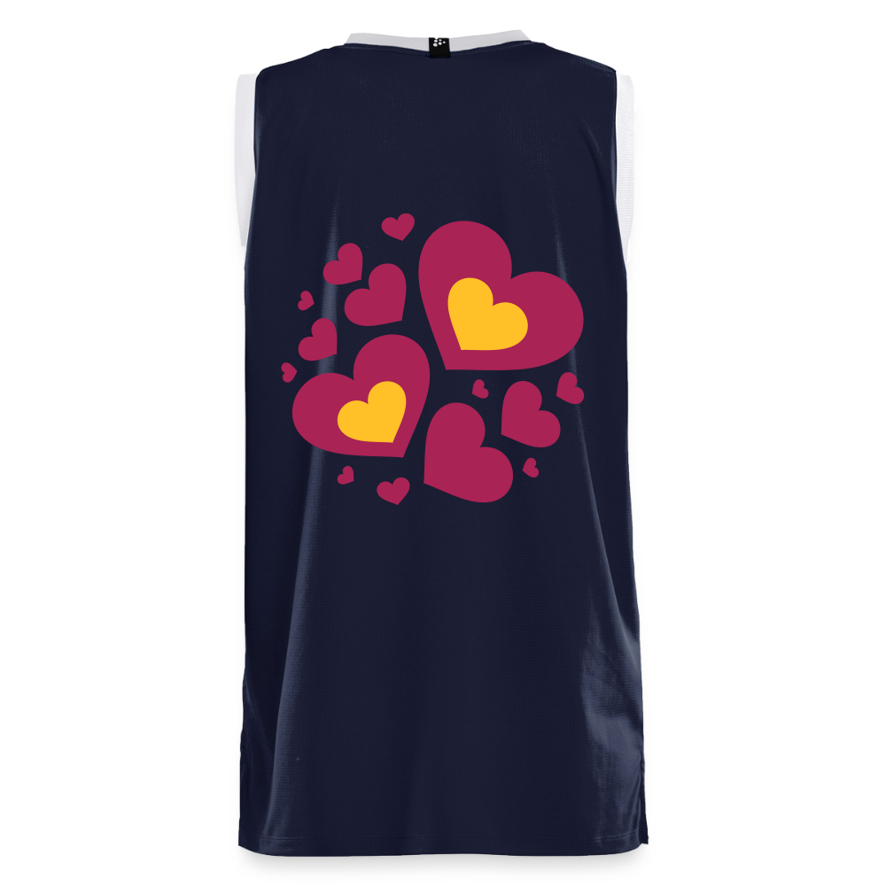 CRAFT Progress kinder-basketbalshirt - navy