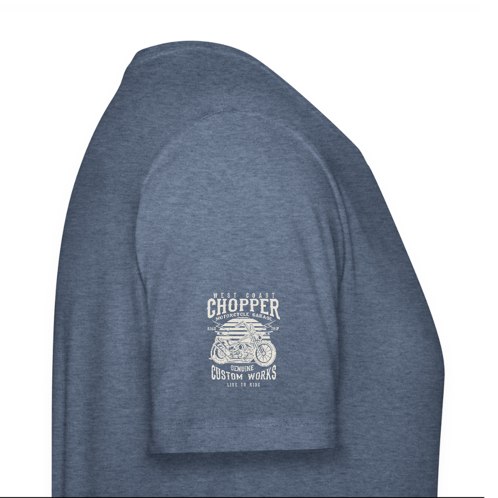 Stanley/Stella Uniseks bio-T-Shirt CREATOR - donkerblauw gemêleerd
