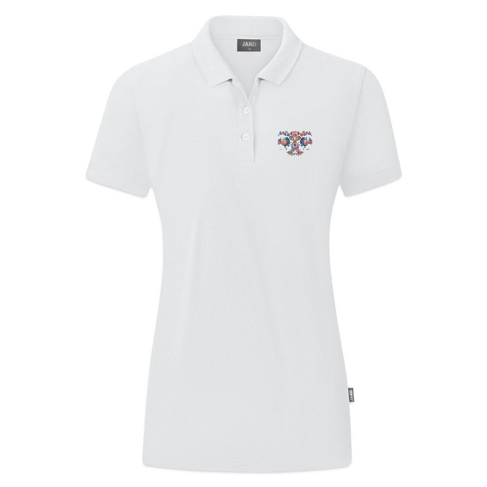 JAKO Vrouwen polo Organic - wit