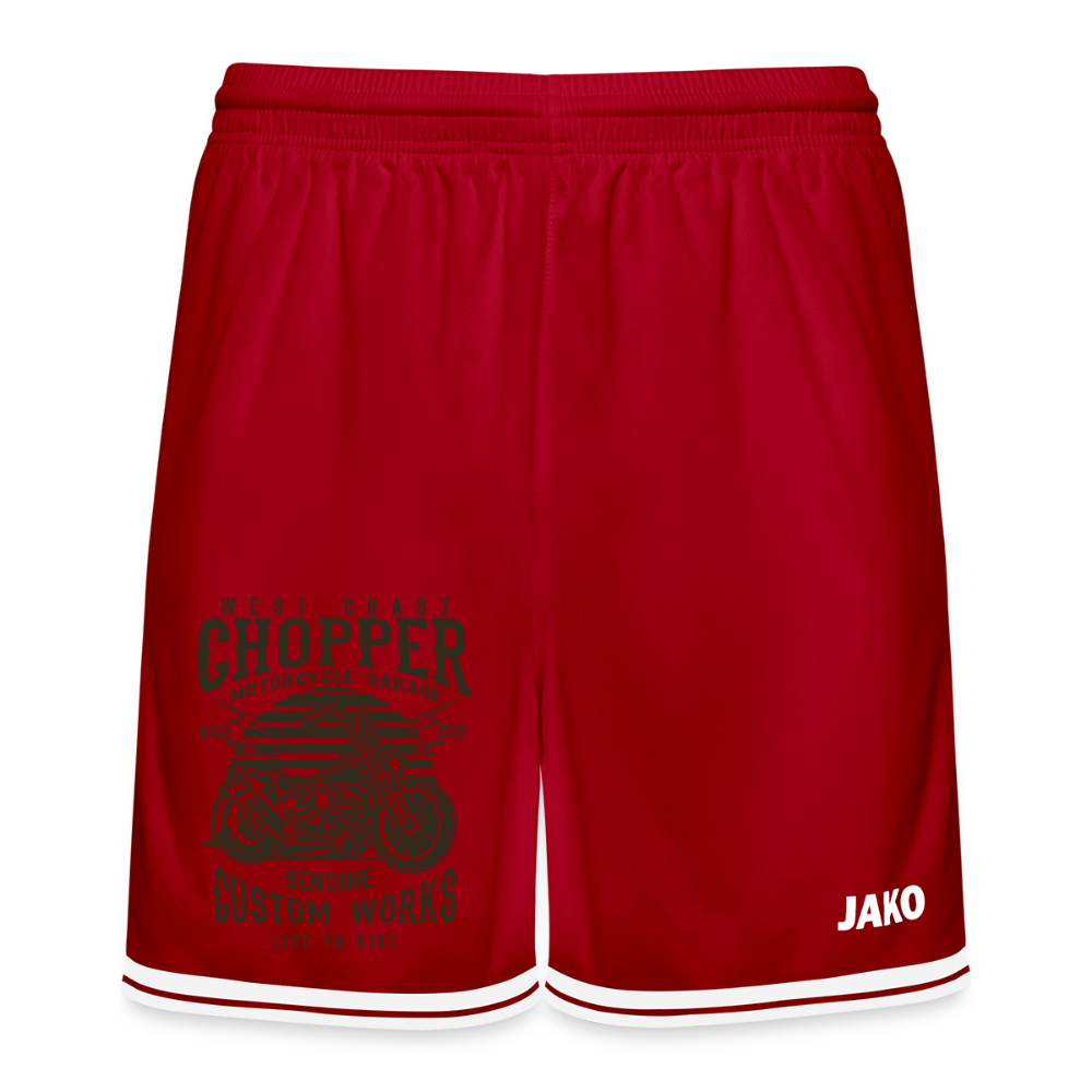 JAKO basketbalshort Center 2.0 - rood/wit