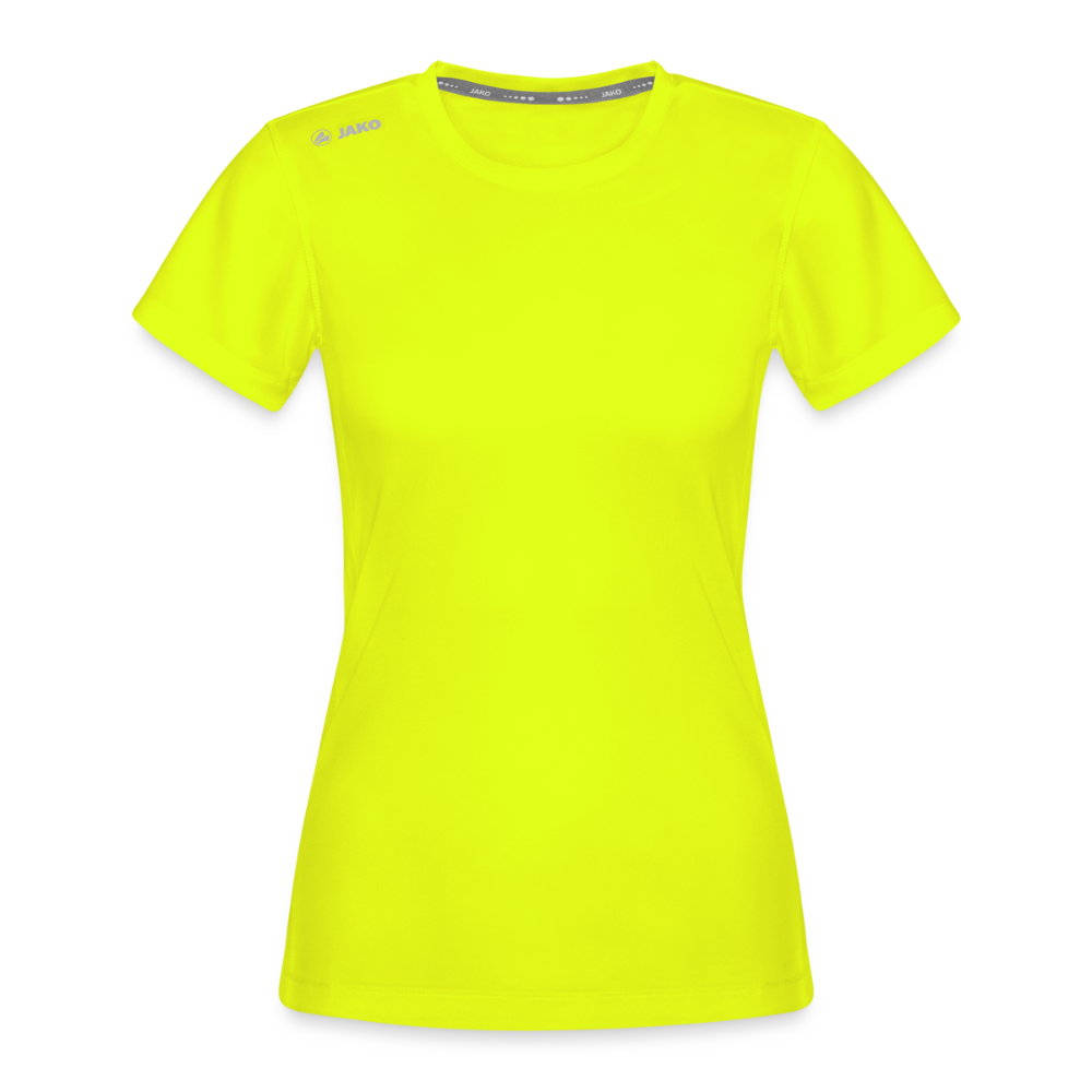 JAKO Vrouwen T-shirt Run 2.0 - neongeel