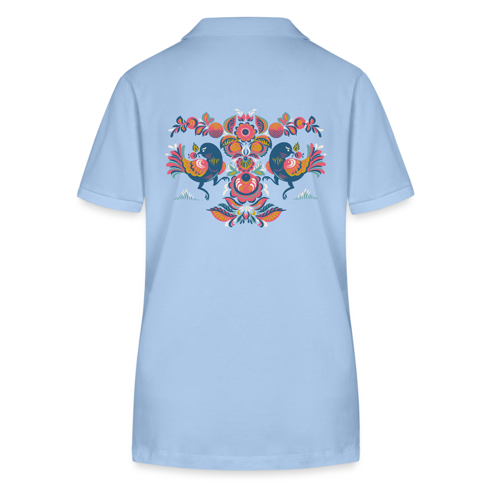 Stanley/Stella Vrouwen bio poloshirt ELLISER - sky blue