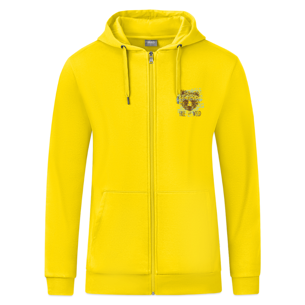 JAKO Ziphoodie Organic - geel