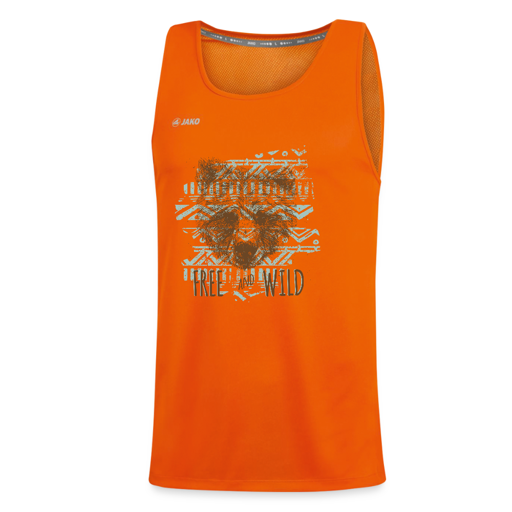 JAKO Teenager tanktop Run 2.0 - neonoranje