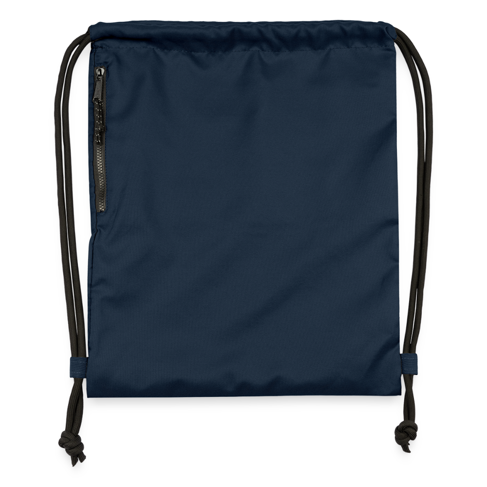 Gymtas van gerecycled materiaal - navy