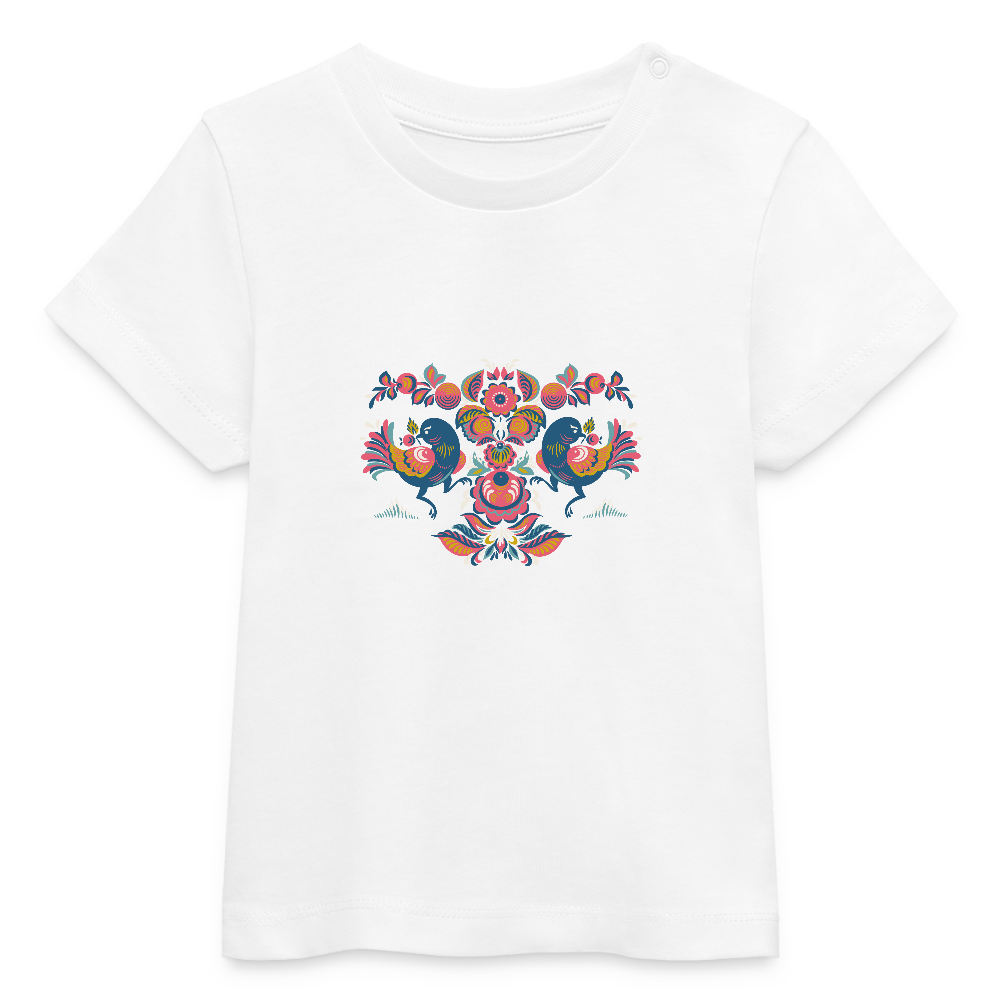 Stanley/Stella baby bio-T-shirt BABY CREATOR - wit