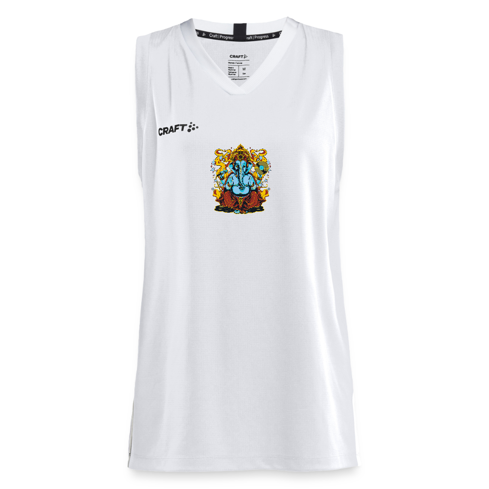 CRAFT Progress vrouwen basketbalshirt - wit