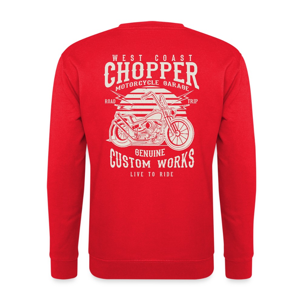 Unisex sweater - rood