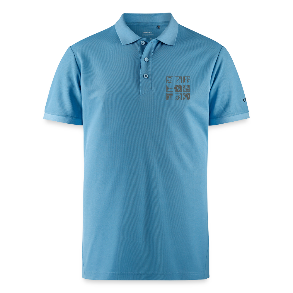CRAFT Core Unify polo - saffierblauw