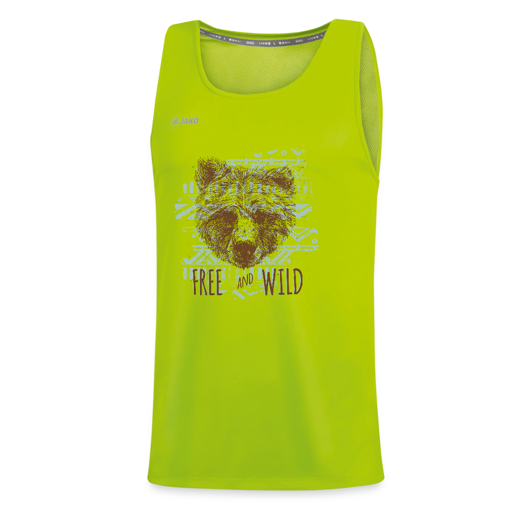 JAKO Teenager tanktop Run 2.0 - neongroen