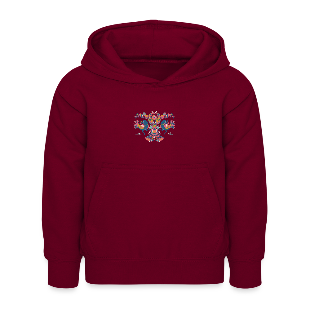 Kinderhoodie - bordeaux