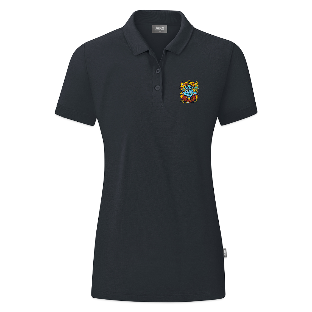JAKO Vrouwen polo Organic - houtskool