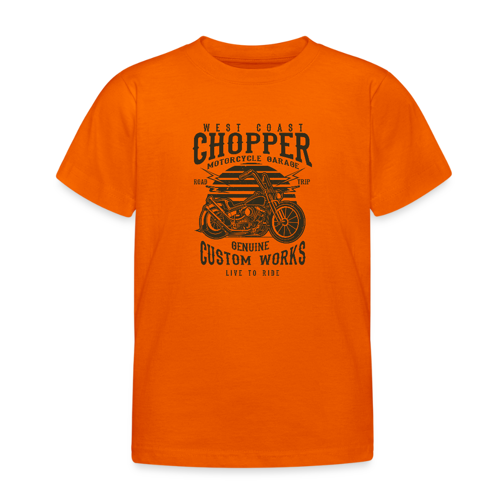 Kinderen T-shirt - oranje