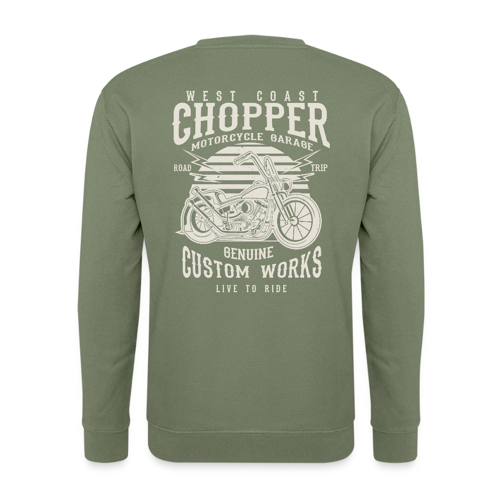 Unisex sweater - legergroen