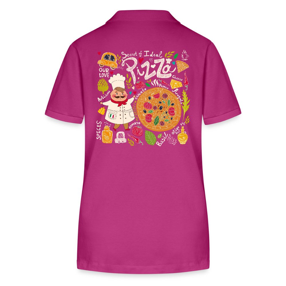 Stanley/Stella Vrouwen bio poloshirt ELLISER - orchidee